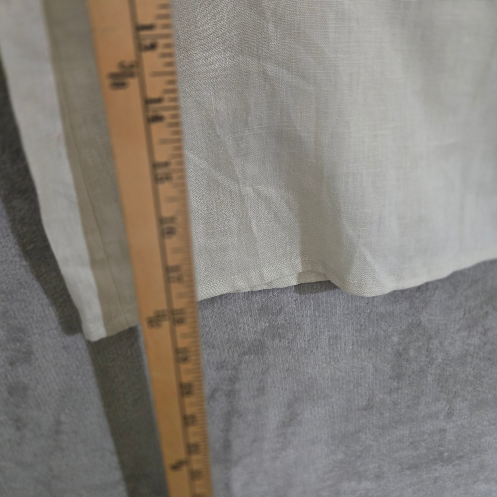 Tahari Linen Skort Womens XL Button‎ Front Minimalist Summer Casual Capsule - Picture 4 of 10